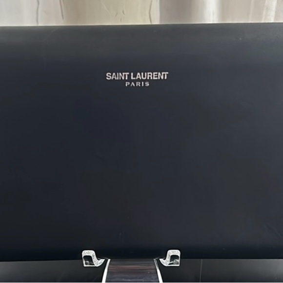 YSL Authentic Saint Laurent Studded Long Wallet - Picture 13 of 16